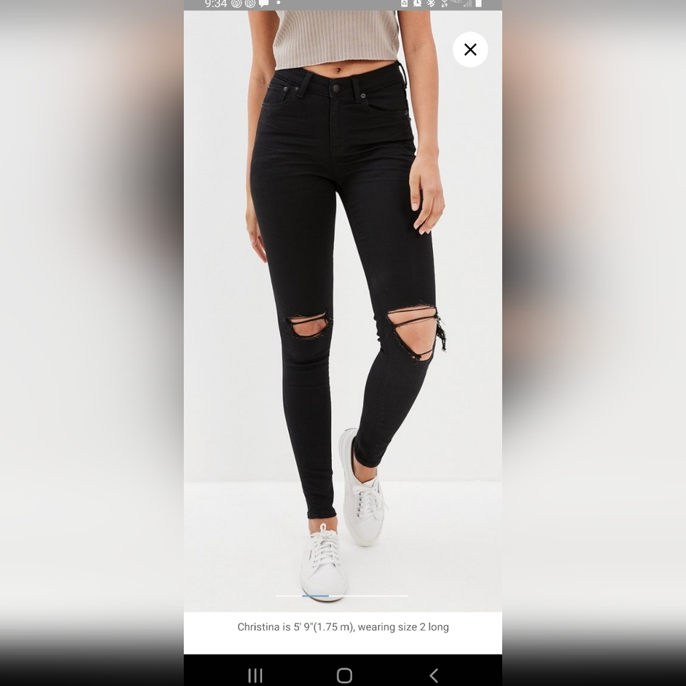 NWT American Eagle Next Level High V-rise Jeggings